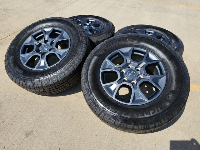 18" Lexus GX550 OEM wheels rims Toyota Land Cruiser Tundra Sequoia MICHELIN NEW Texas Truck Tire