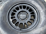 17x8.5 17" Method Racing MR318 Silverado RAM Tacoma wheels rims 6x139 6x5.5 35" Texas Truck Tire
