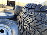 17" Ford F-250 F-350 OEM 3828 wheels rims tires HANKOOK DYNAPRO A/T2 35" Texas Truck Tire