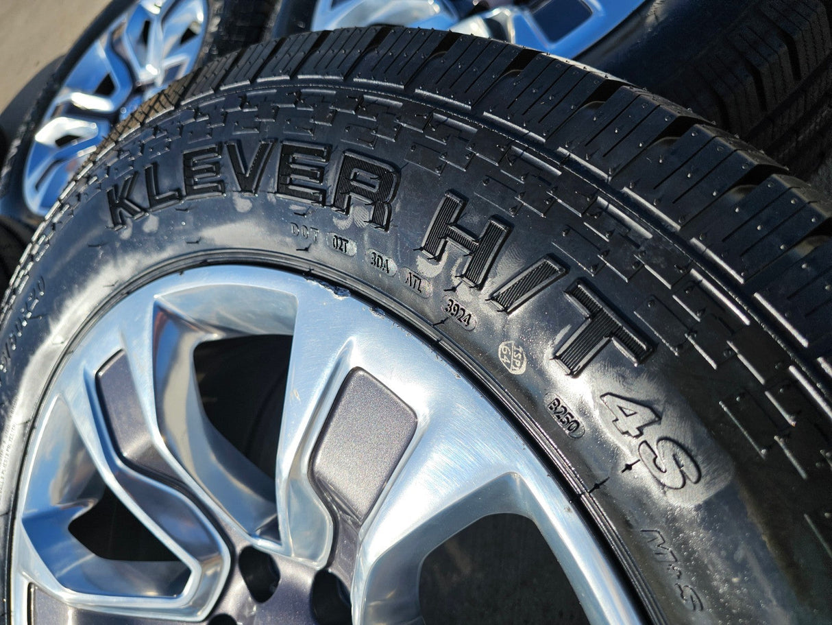 20" Dodge Ram 1500 OEM Laramie Long Horn 2678 2682 wheels rims NEW Kenda Texas Truck Tire