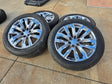 22" GMC Yukon Chevy Tahoe Escalade OEM chrome 95513 wheels rims BRIDGESTONE Texas Truck Tire