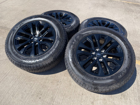 20" Ford F-150 LARIAT Limited OEM 10619 rims wheels Expedition 2025 2026 PIRELLI Texas Truck Tire