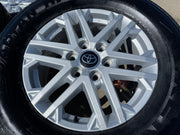 18" Toyota Tundra Sequoia OEM wheels rims 75281 LX600 2022 2024 2025 2026 NEXEN Texas Truck Tire