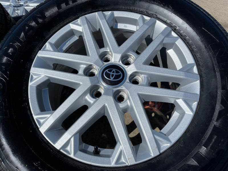18" Toyota Tundra Sequoia OEM wheels rims 75281 LX600 2022 2024 2025 2026 NEXEN Texas Truck Tire