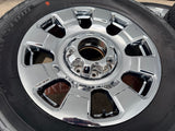 20" Ford F-250 F-350 OEM 10295 25085 10552 chrome Lariat KING RANCH wheels rims Texas Truck Tire