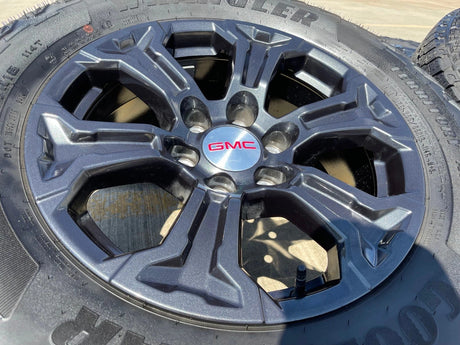 18" GMC Sierra Canyon Chevy Tahoe Colorado OEM 5910 wheels rims 2024 2025 NEW Texas Truck Tire