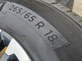 18" Toyota Tacoma TRD OEM wheels rims 10641 4Runner 2024 2025 2026 MICHELIN NEW Texas Truck Tire