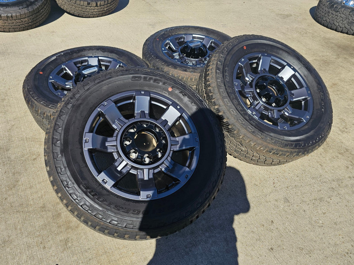 20" Ford F-250 F-350 OEM 10296 10485 Lariat wheels rims 2023 2024 2025 2026 Texas Truck Tire