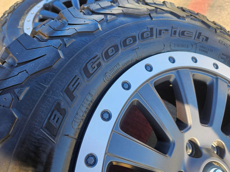 (5) 18" INEOS Grenadier OEM wheels rims Beadlock 2023 2024 2025 2026 NEW BFG Texas Truck Tire