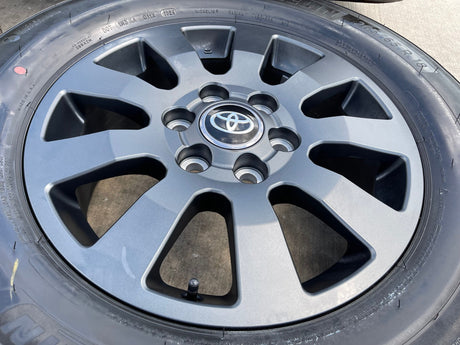18" Toyota Land Cruiser OEM TRD wheels rims 95952 Tundra Sequoia MICHELIN NEW Texas Truck Tire