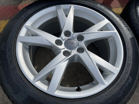 17" Audi A4 OEM 5829 wheels rims A3 A5 A6 tires 2020 2021 2022 2023 2024 2025 Texas Truck Tire