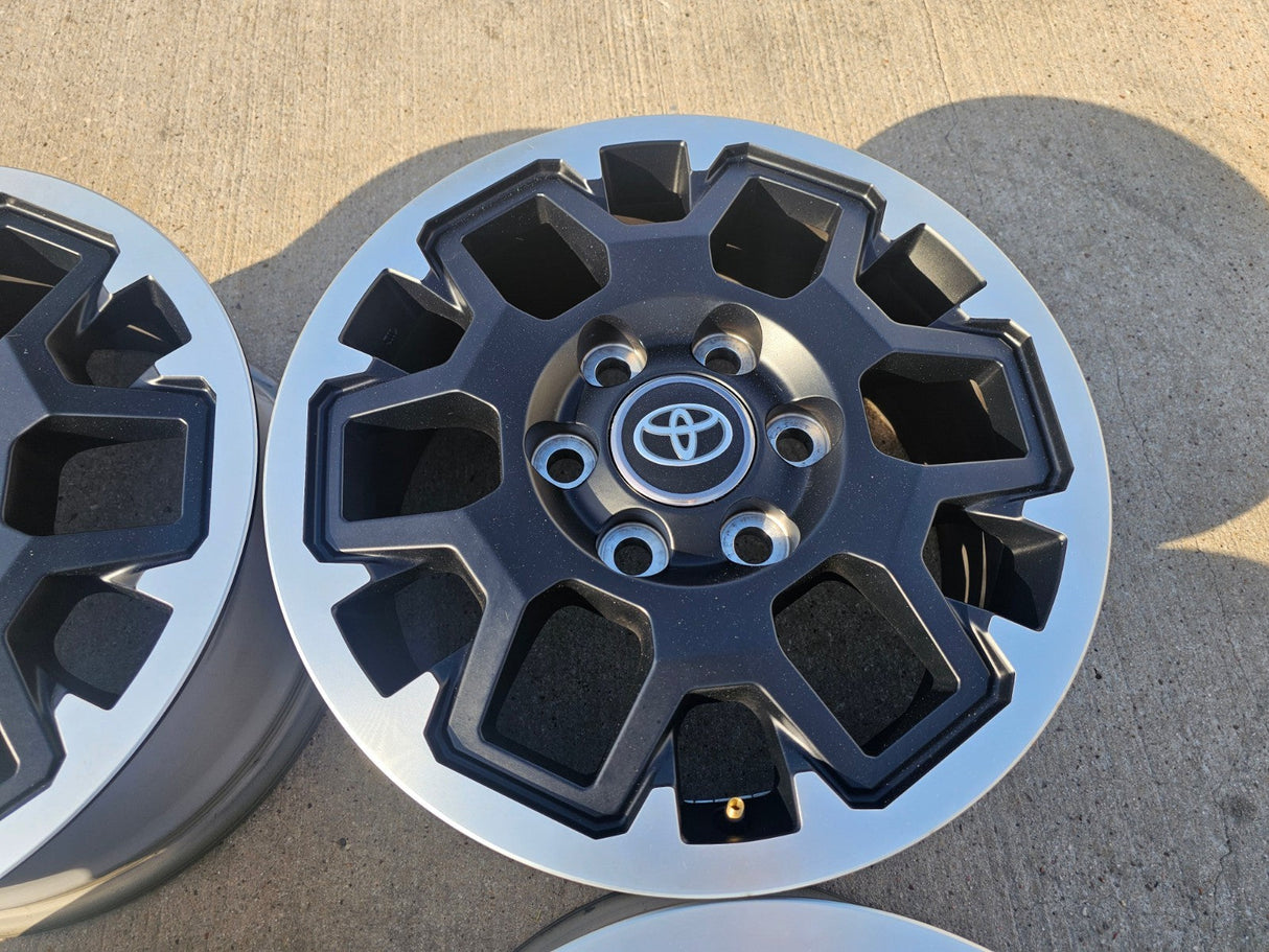 18" Toyota Tacoma 4Runner TRD OEM 94199 wheels rims 2024 2025 2026 NEW Texas Truck Tire
