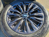 22" Cadillac Escalade V V600 Platinum OEM ORIGINAL wheels rims 2024 2025 2026 Texas Truck Tire