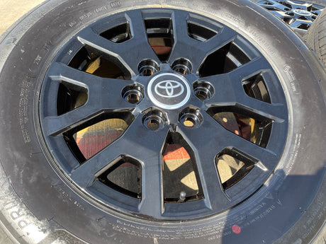 17" Toyota Tacoma 4Runner TRD OEM 10637 94254 wheels rims 2025 2026 NEW MICHELIN Texas Truck Tire