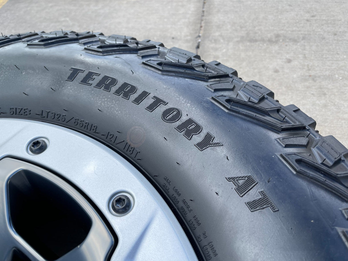 18" Dodge Ram 1500 TRX Beadlock OEM 2735 RHO wheels rims 2021 2022 2023 2024 Texas Truck Tire