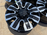20" Chevy Silverado ULTIMATE 2500 3500 OEM 5958 14138 wheels rims 2024 2025 2026 Texas Truck Tire
