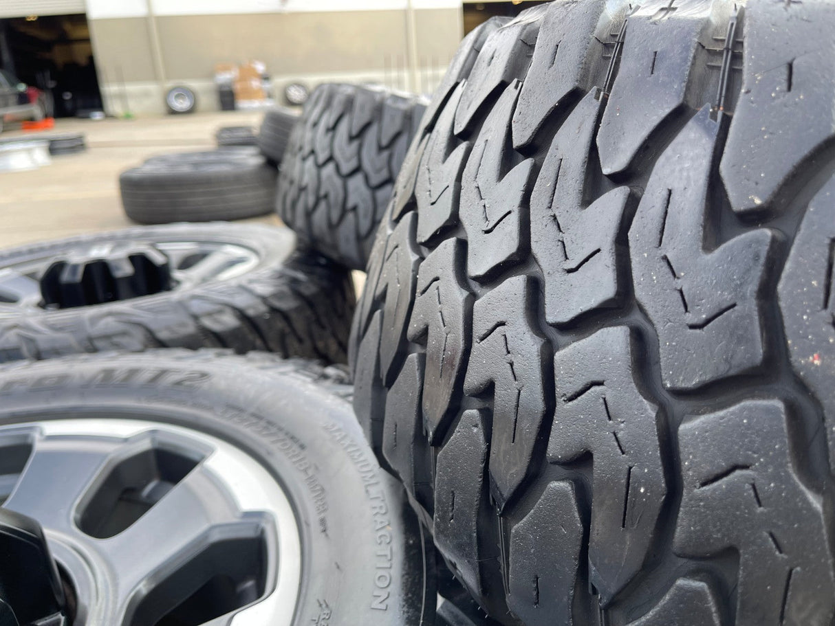 18" Ford F-250 F-350 OEM TREMOR rims wheels 10482 HANKOOK DYNAPRO M/T2 Texas Truck Tire