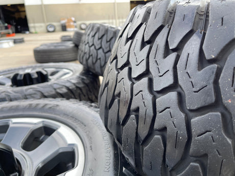 18" Ford F-250 F-350 OEM TREMOR rims wheels 10482 HANKOOK DYNAPRO M/T2 Texas Truck Tire