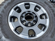 18" Ford F-250 F-350 OEM TREMOR rims wheels 10482 tires DURATRAC R/T 35" Texas Truck Tire
