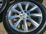 22" Infiniti QX80 QX56 Nissan Titan OEM wheels rims 73729 tires Texas Truck Tire