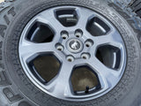 (5) 17" Ford Bronco Big Bend wheels rims 10384 OEM Ranger FALKEN A/T3 33" Texas Truck Tire