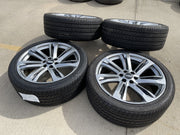 24" Cadillac Escalade V OEM wheels rims 2024 2025 2026 BRIDGESTONE DISCOUNTED Texas Truck Tire