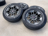 20" Toyota Tundra TRD OEM wheels rims 95314 65196 Sequoia gray GOODYEAR Texas Truck Tire
