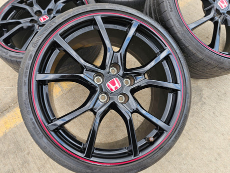 20" Honda Civic Type R OEM wheels rims 63692 tires CONTINENTAL Texas Truck Tire