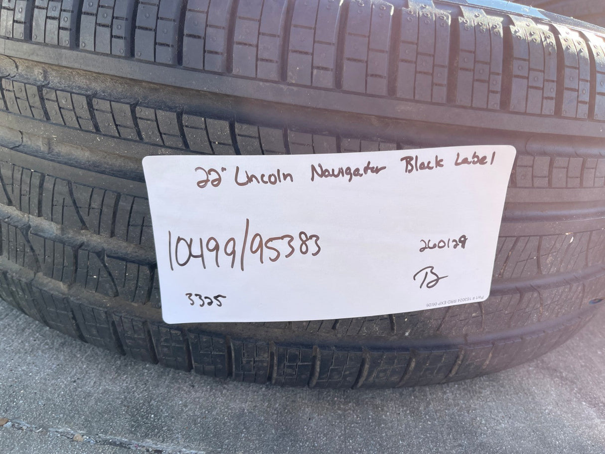22" Lincoln Navigator OEM rims wheels 10179 Black Label NEW Texas Truck Tire