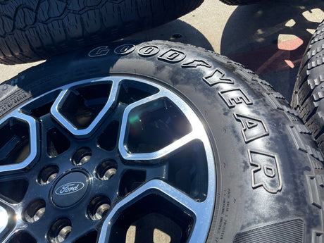18" Ford F-150 OEM rims wheels 95049 10340 Expedition 2022 2023 2024 2025 Texas Truck Tire