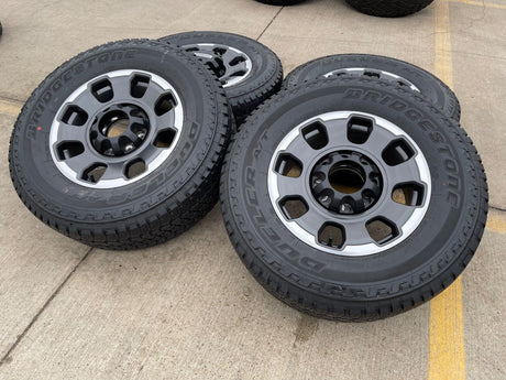 18" Ford F-250 F-350 OEM TREMOR 10482 rims wheels 2024 2025 2026 BRIDGESTONE Texas Truck Tire