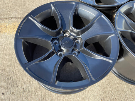(4) 17" Jeep Wrangler Rubicon OEM 96226 wheels rims Gladiator NEW Texas Truck Tire