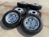 19.5" Ford F-450 Dually F-550 rims wheels RAM 4500 OEM 10x225 2024 2025 2026 Texas Truck Tire