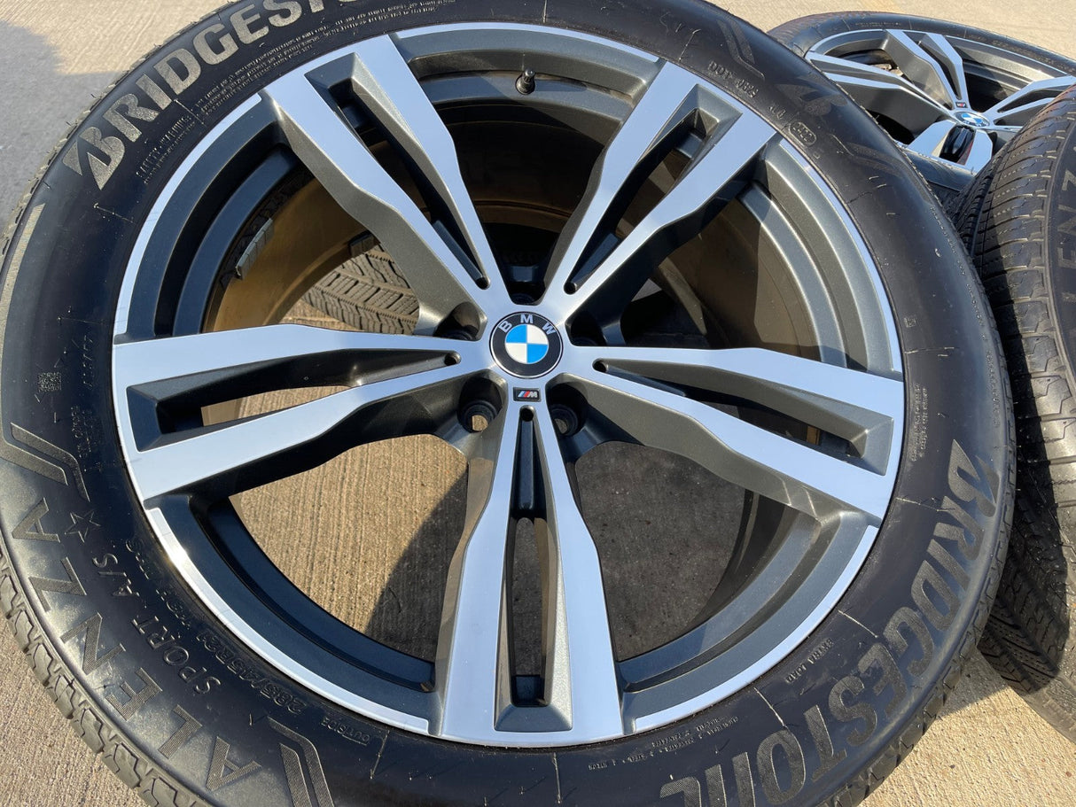 21" BMW X6 X7 OEM 86531 Series wheels rims 2023 2024 2025 2026 BRIDGESTONE Texas Truck Tire
