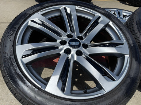 24" Cadillac Escalade V OEM wheels rims tires 2022 2023 2024 2025 2026 Texas Truck Tire