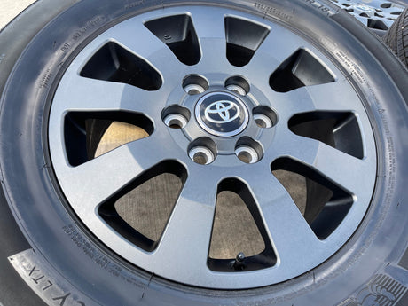 18" Toyota Land Cruiser OEM TRD wheels rims 95952 Tundra Sequoia MICHELIN NEW Texas Truck Tire