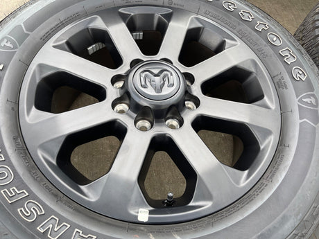 20" Dodge Ram 2500 3500 LARAMIE OEM 2700 wheels rims 2024 2025 2026 2027 NEW Texas Truck Tire