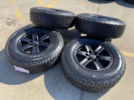 17" Ford F-150 Expedition OEM rims wheels 10339 tires NEW GOODYEAR A/T Texas Truck Tire
