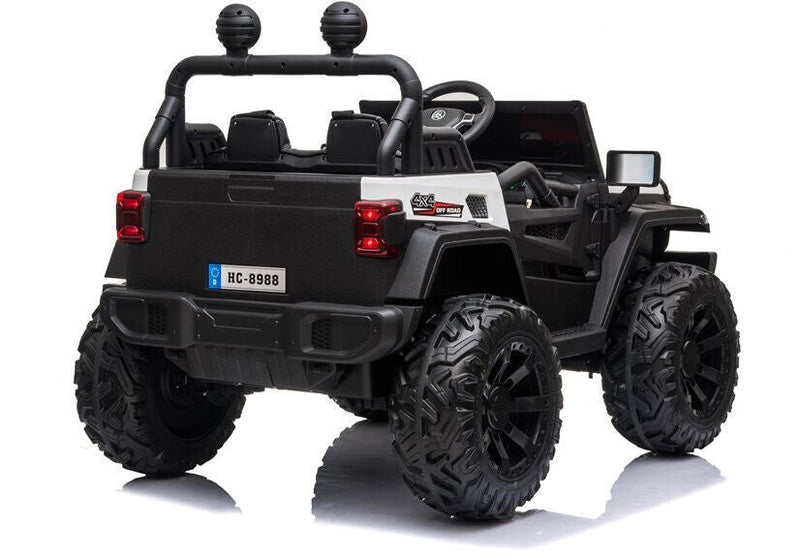 12V Children's Ride-On Jeep with Rubber Tires, 4WD, and Wireless Control
