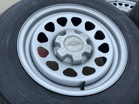 17" Chevy Silverado OEM wheels rims Tahoe Colorado 8130 GMC Canyon 2024 2025 NEW Texas Truck Tire