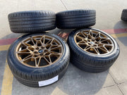 19" Ford Mustang GT Track Pack OEM 10600 10603 Bronze wheels rims 2025 2026 NEW Texas Truck Tire