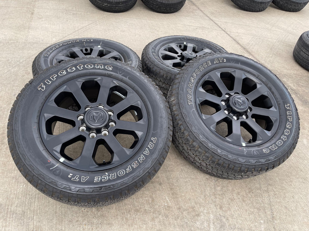 20" Dodge Ram 2500 3500 LARAMIE OEM 2700 wheels rims 2024 2025 2026 2027 NEW Texas Truck Tire