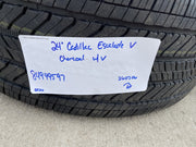 24" Cadillac Escalade V OEM wheels rims tires 2022 2023 2024 2025 2026 NEW Texas Truck Tire