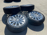 22" Ford F-150 LIMITED Plus OEM rims wheels 10174 Expedition Texas Truck Tire