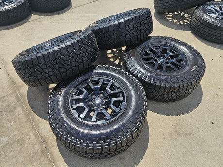 17" Ford F-150 Raptor Bronco OEM rims wheels 10461 tires FALKEN A/T3 Texas Truck Tire