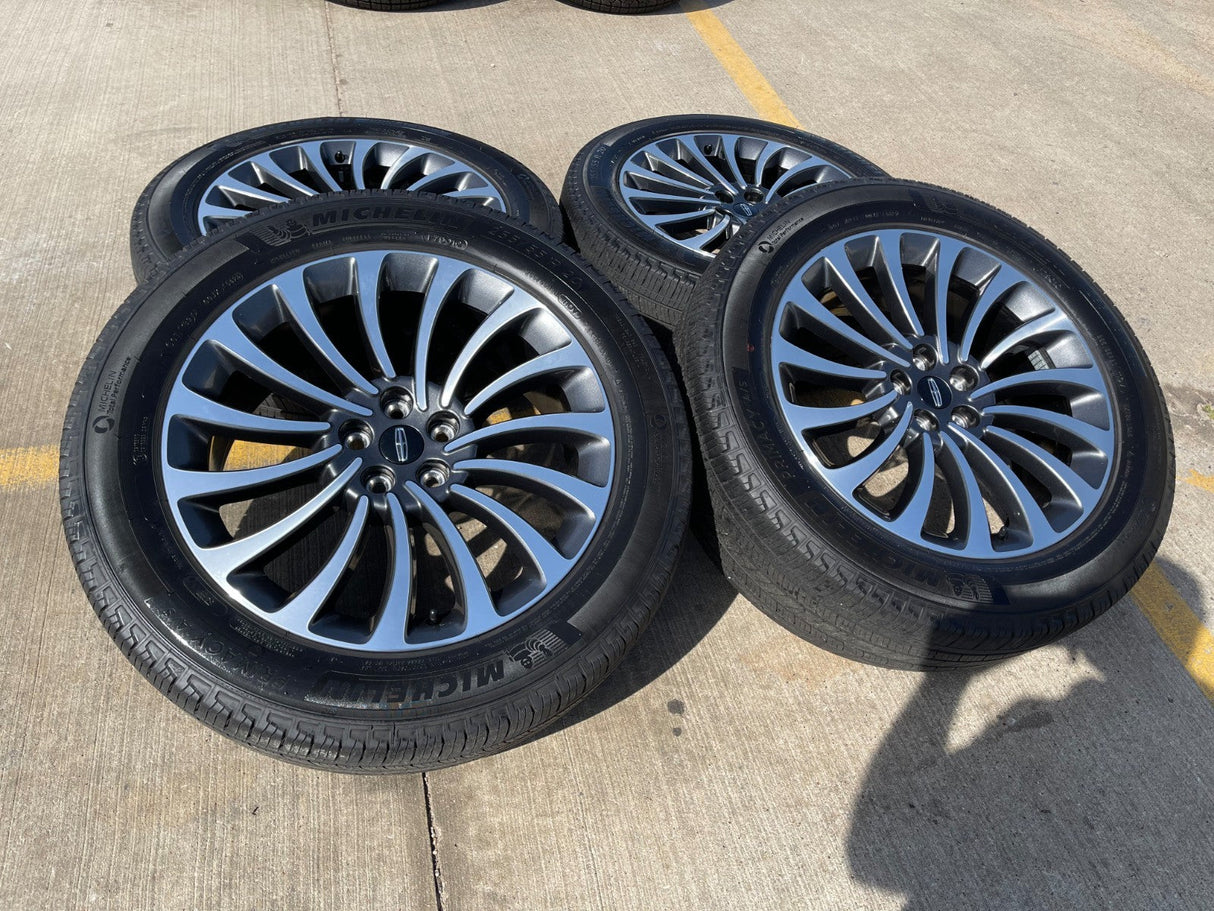 20" Lincoln Aviator OEM rims wheels 10189 Ford Explorer 2023 2024 2025 MICHELIN Texas Truck Tire