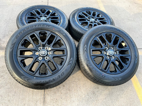 20" Toyota Tundra TRD OEM wheels rims TSS 75276 95295 Sequoia 2024 2025 2026 NEW Texas Truck Tire