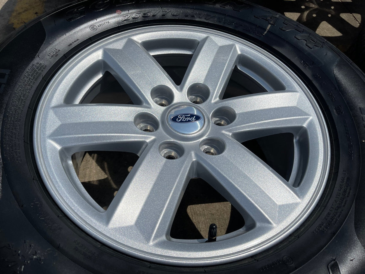 17" Ford F-150 Expedition OEM rims wheels 10339 tires 2025 2026 NEW PIRELLI A/T Texas Truck Tire