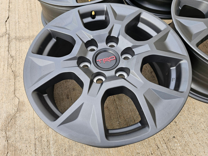18" Toyota Land Cruiser TRD Tundra Sequoia OEM wheels rims Tacoma GX550 2026 NEW Texas Truck Tire