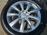 22" Infiniti QX80 QX56 Nissan Titan OEM wheels rims 73729 tires Texas Truck Tire